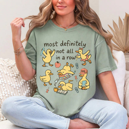 Ducks In A Row T-Shirt