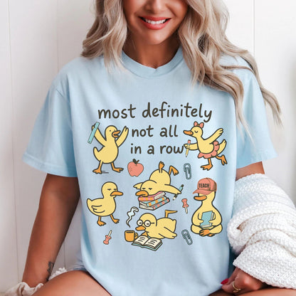 Ducks In A Row T-Shirt