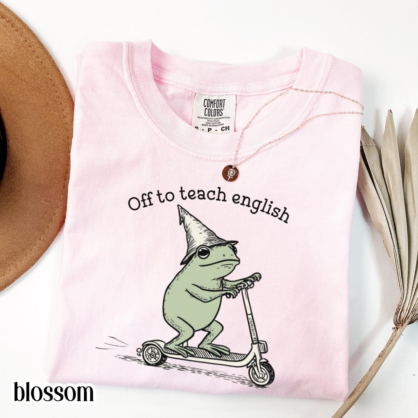 Funny Frog Off to English T Shirt