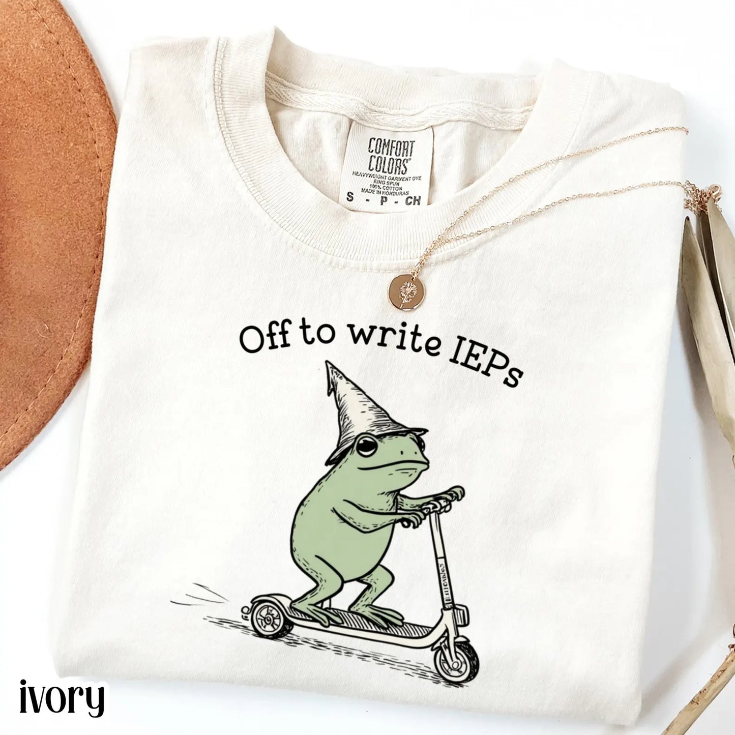 IEP Tee Frog Scooter Gift For SPED Inclusion Teacher Language