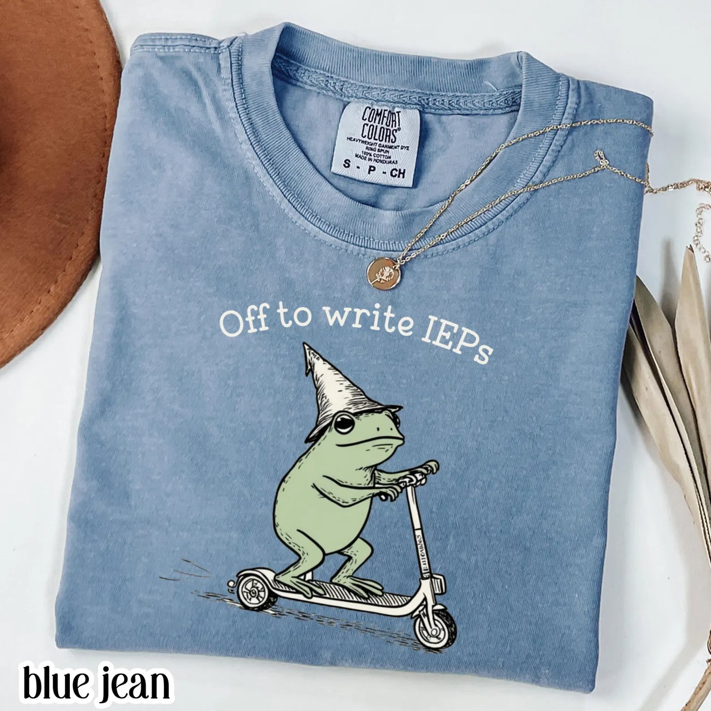 IEP Tee Frog Scooter Gift For SPED Inclusion Teacher Language