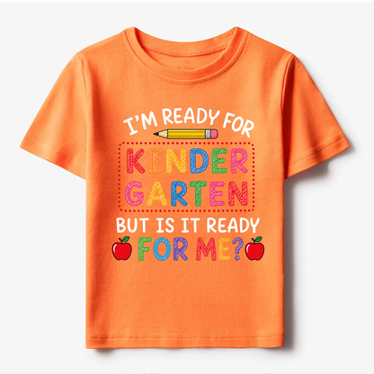 Custom Grade I'm Ready for School Kids T-Shirt | Back to School Tee