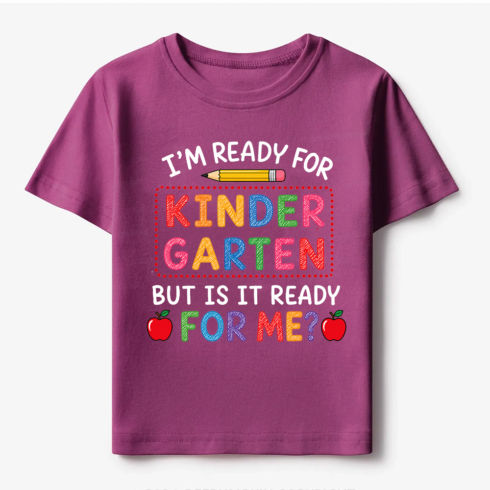 Custom Grade I'm Ready for School Kids T-Shirt | Back to School Tee
