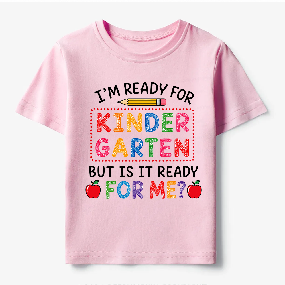 Custom Grade I'm Ready for School Kids T-Shirt | Back to School Tee
