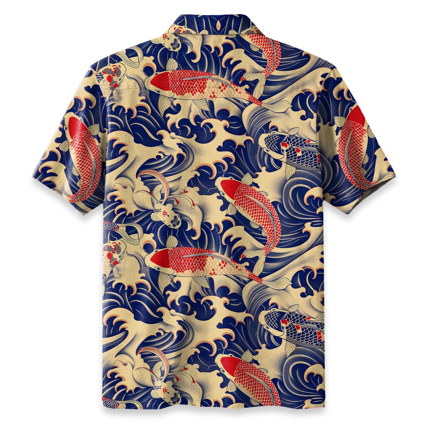 Chrisraw Koi Carp Frenzy Hawaiian Shirt