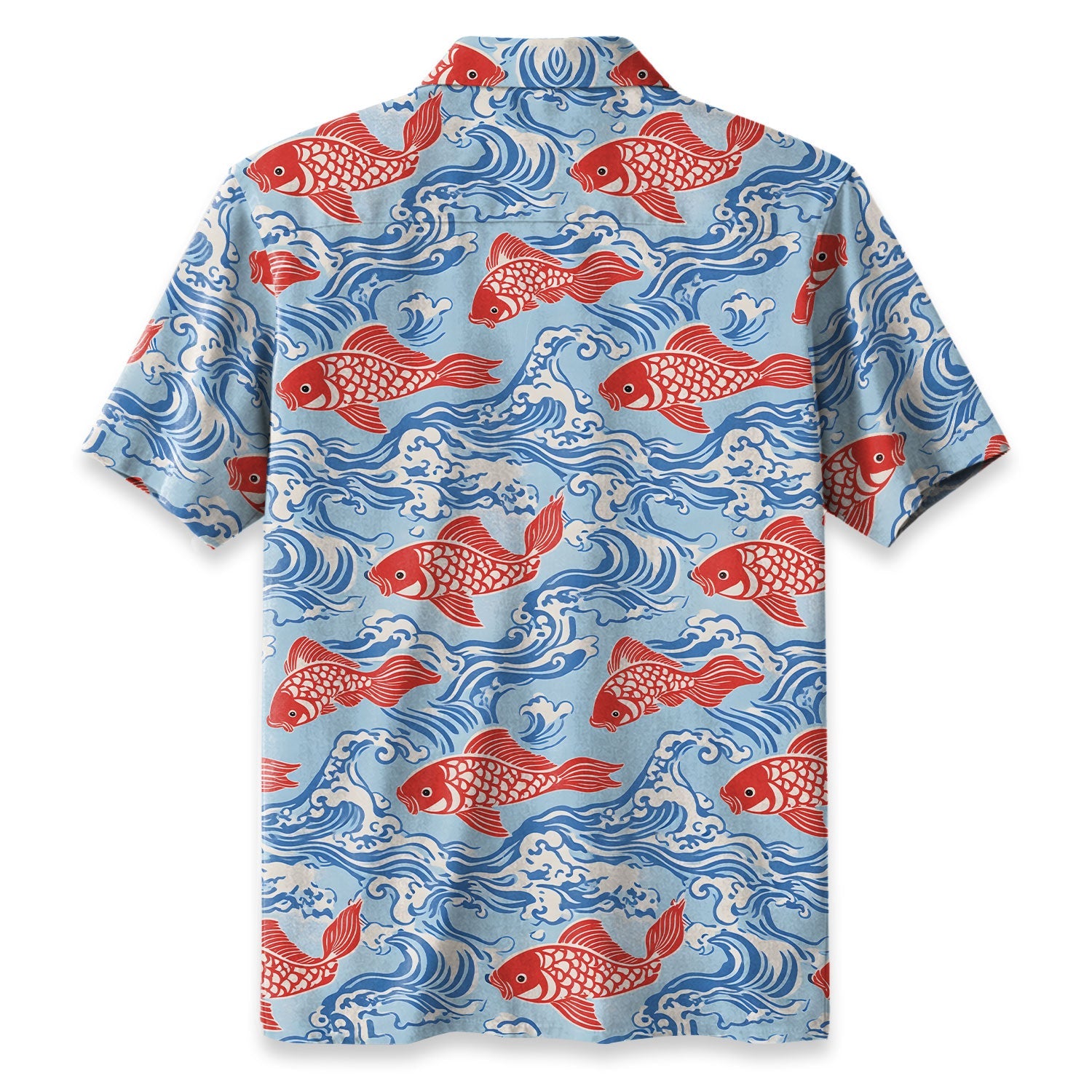 Chrisraw Koi Carp Frenzy Hawaiian Shirt