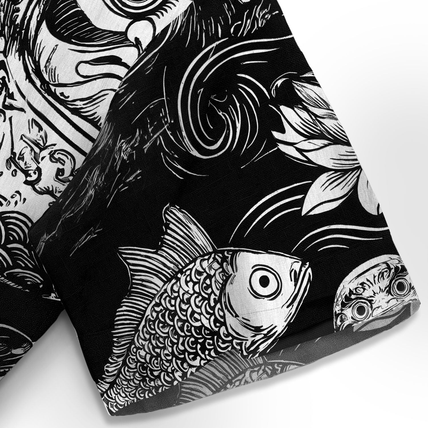 Chrisraw Daruma And Koi Hawaiian Shirt
