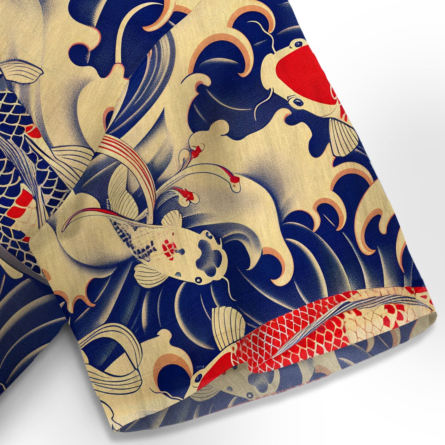 Chrisraw Koi Carp Frenzy Hawaiian Shirt