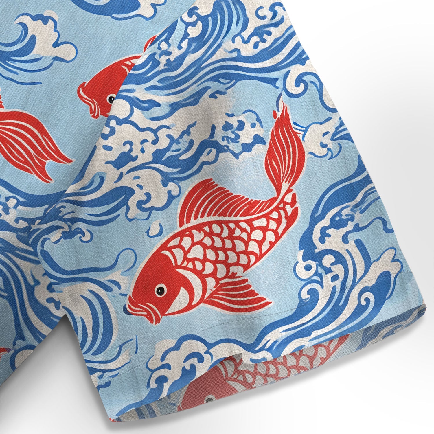 Chrisraw Koi Carp Frenzy Hawaiian Shirt