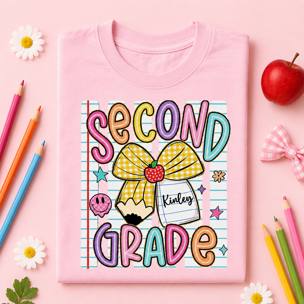Personalized Back to School Shirt for Kids