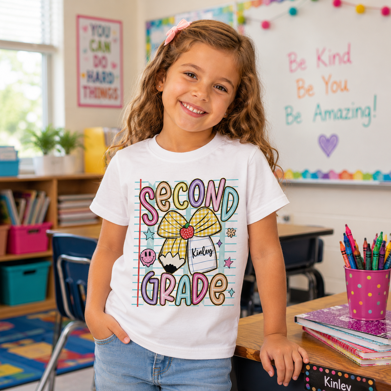 Personalized Back to School Shirt for Kids