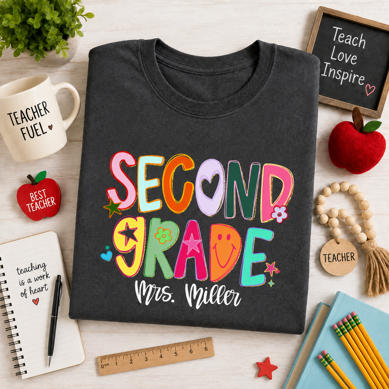 Back to School Grade T Shirt