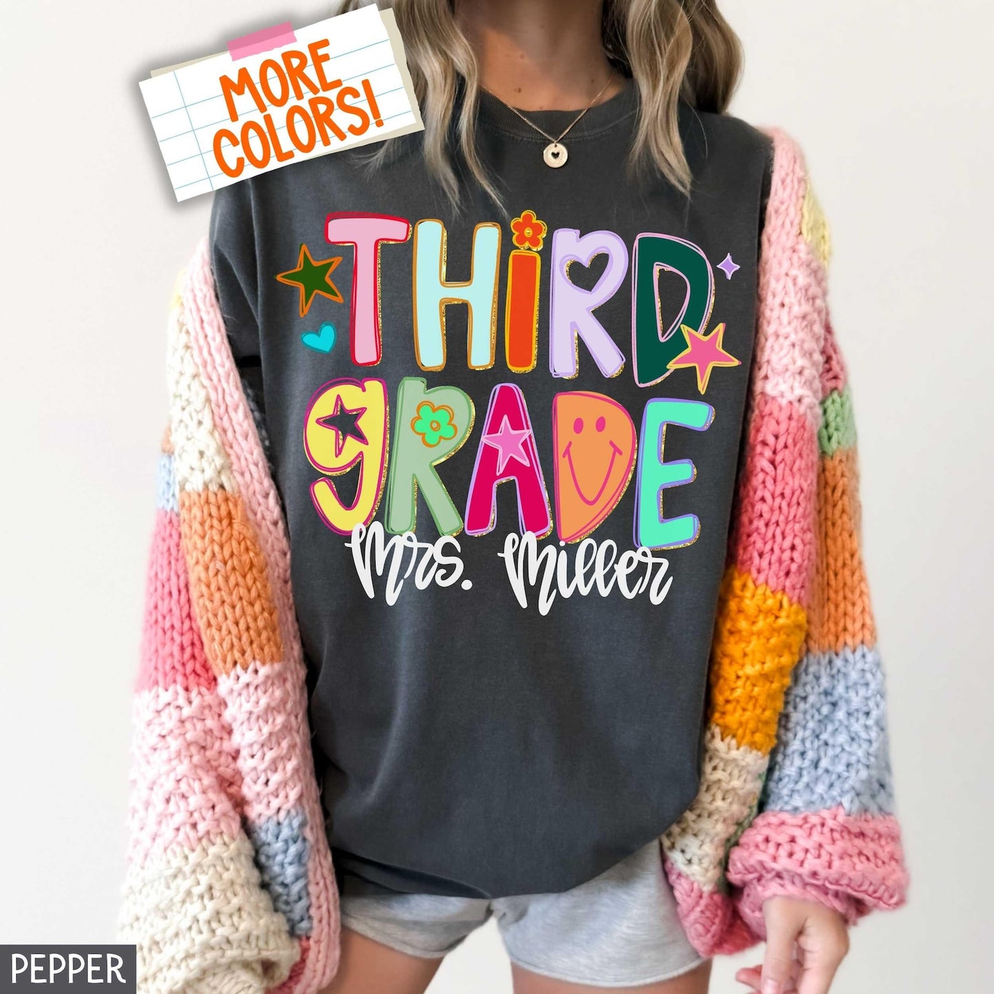 Back to School Grade T Shirt