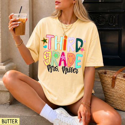 Back to School Grade T Shirt