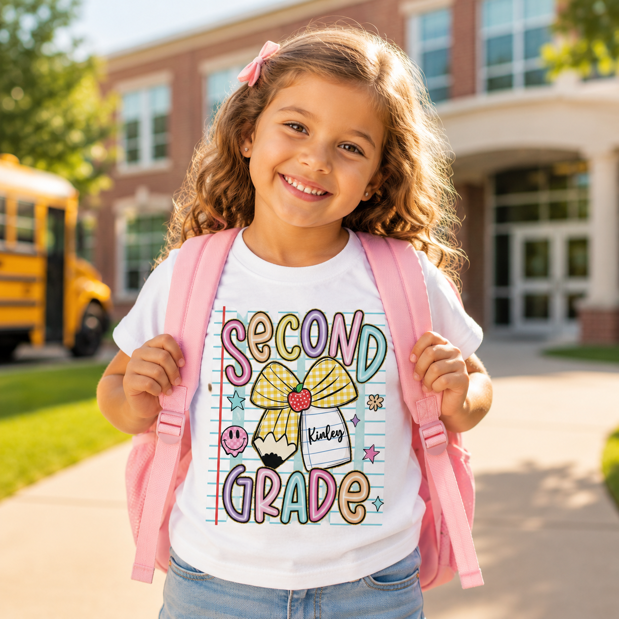Personalized Back to School Shirt for Kids