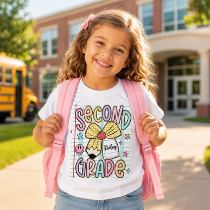 Personalized Back to School Shirt for Kids
