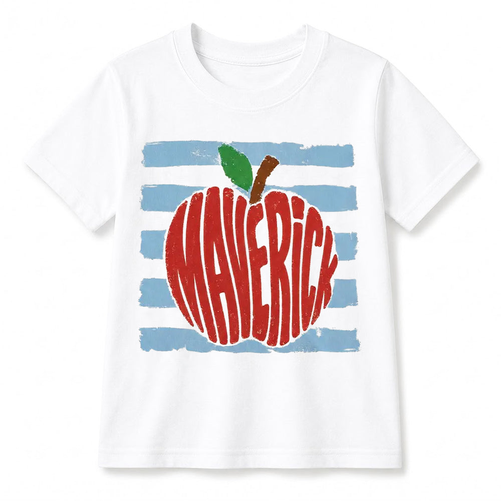 Custom Apple Name Back to School Shirt